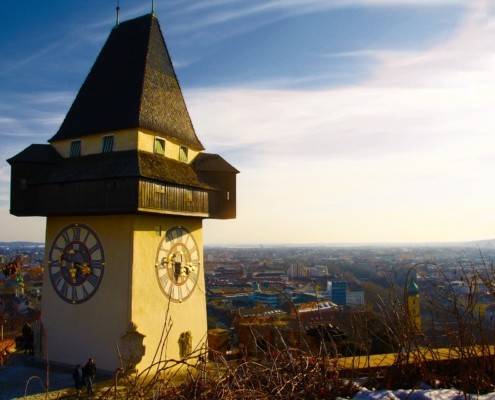 Uhrturm am Schlossberg Graz