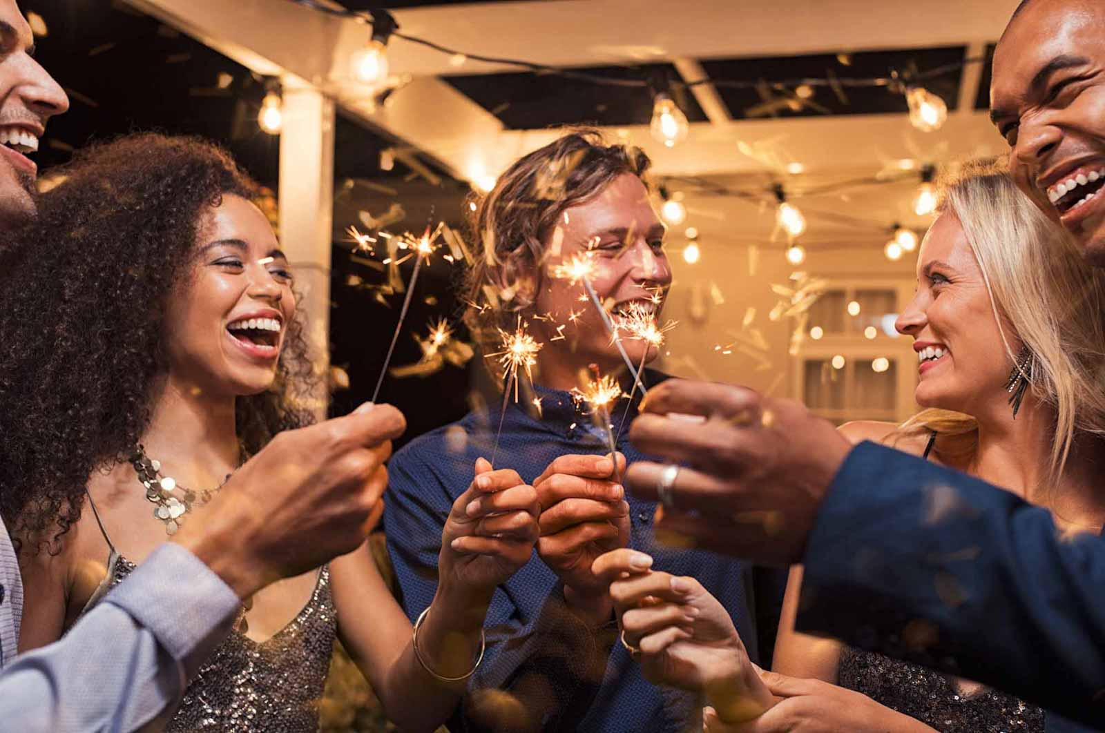 24 New Year's Party Ideas Tips for celebrating NYE at home STUWO